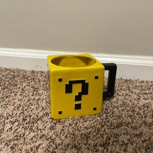 Think Geek Mario Mystery Power Up Box Ceramic Coffee Mug